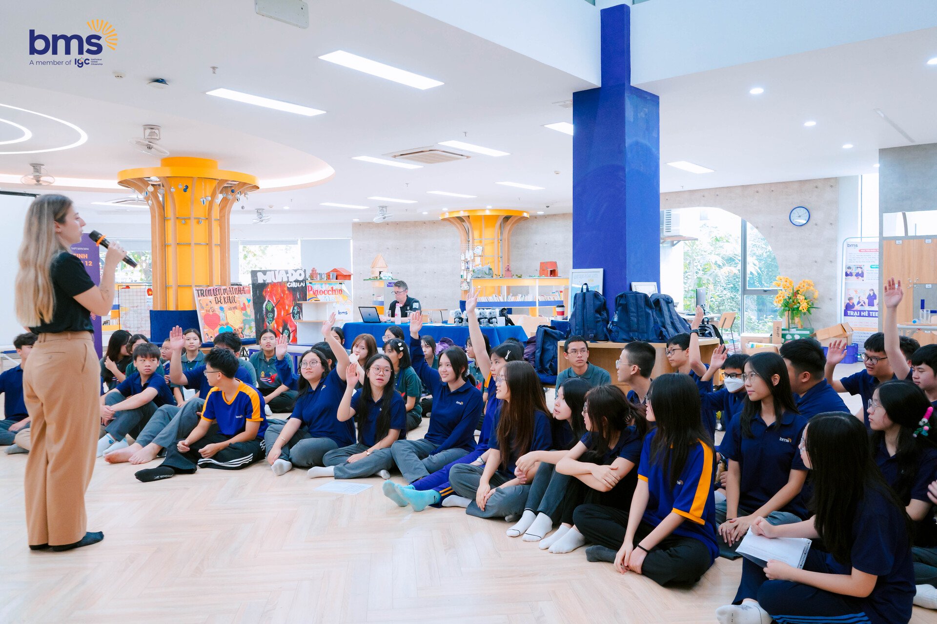 Trải nghiệm học đại học ngay tại BMS cùng “IGC–Trinity Live Lectures”