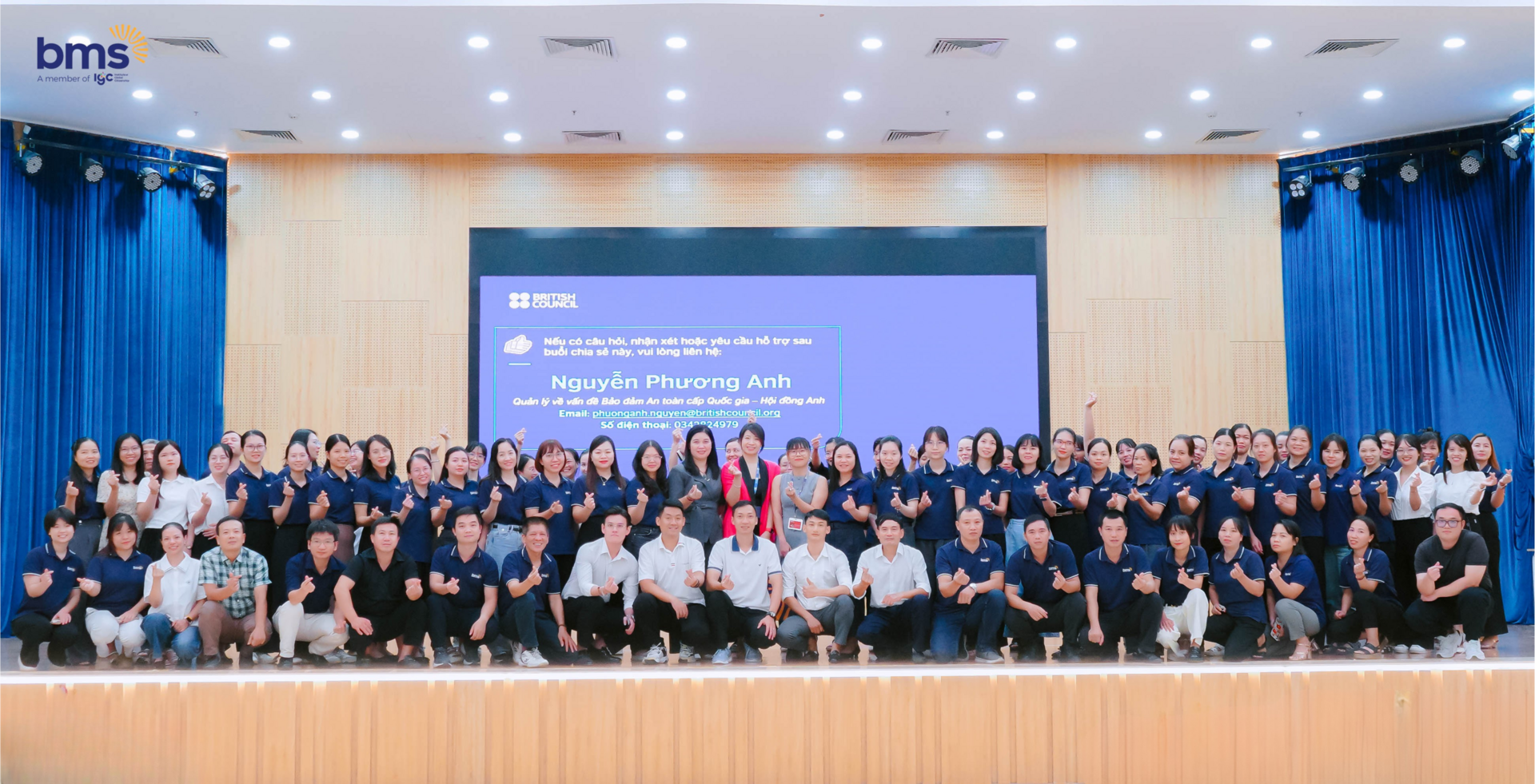 BMS Hà Nội: Trường THCS – THPT Ban Mai tái đào tạo về an toàn trường học và bảo vệ trẻ em