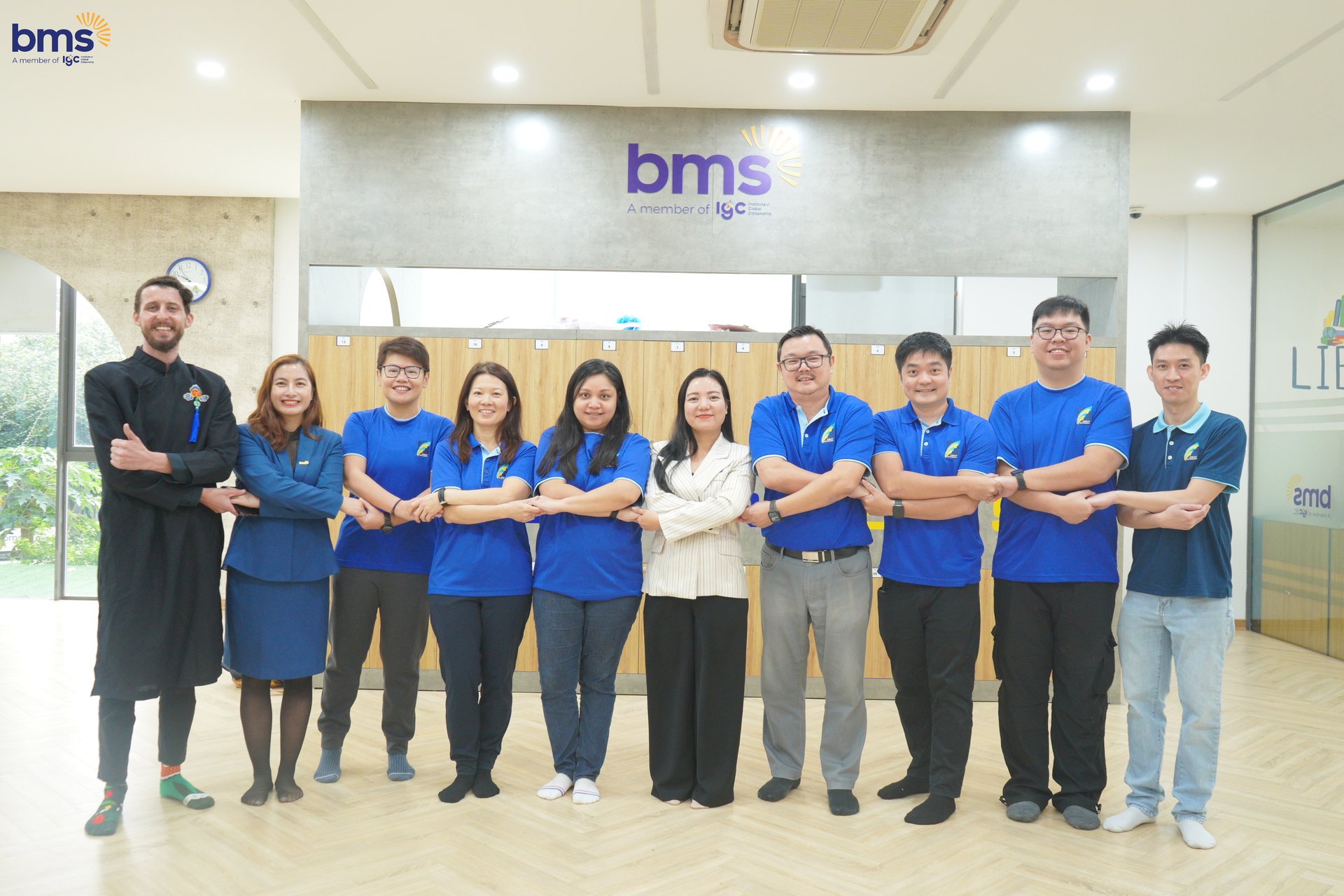 BMS chào đón những người bạn quốc tế đến từCrest Secondary School – Singapore