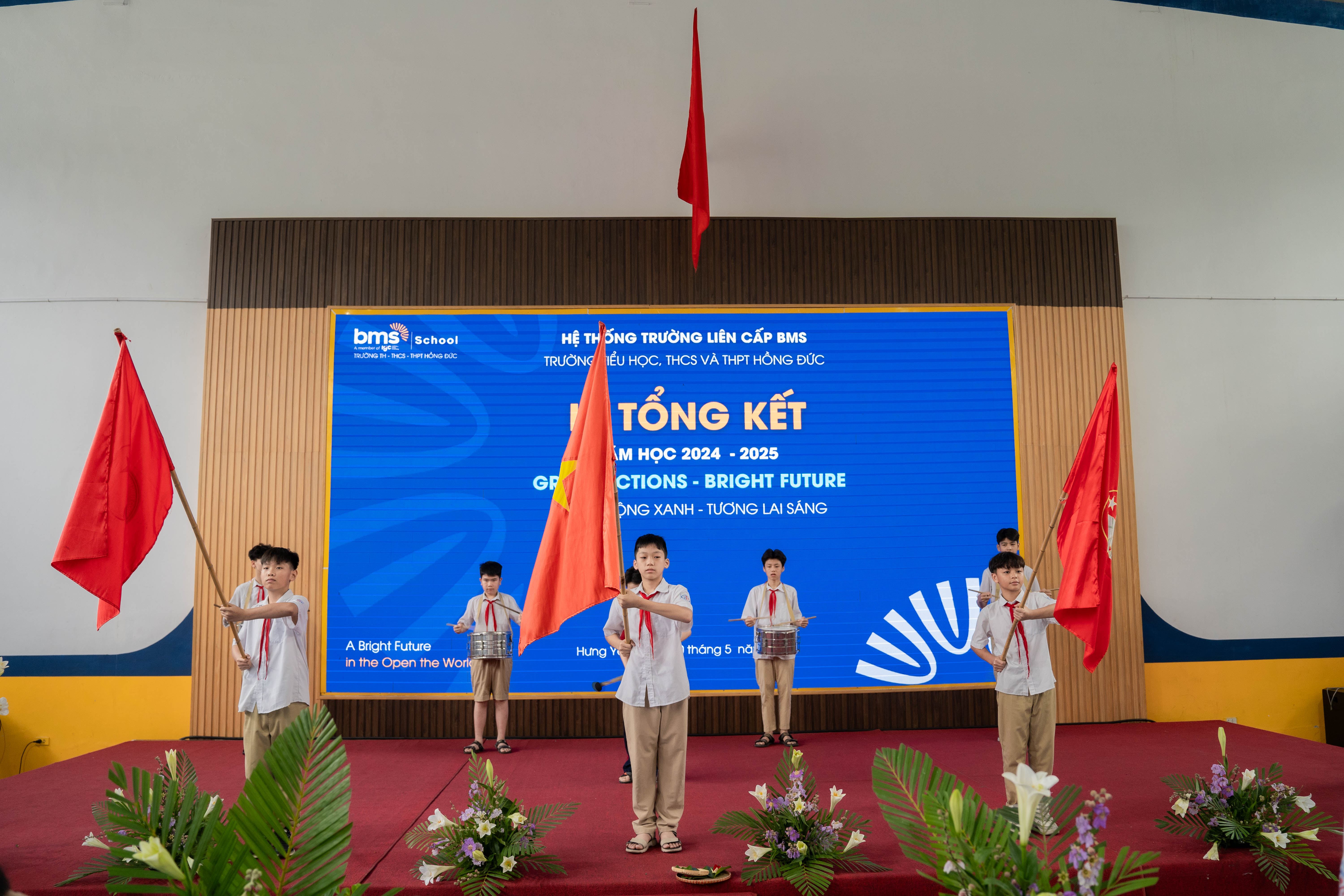 Lễ Tổng kết năm học 2024 – 2025 – khối THCS & THPT BMS Hưng Yên