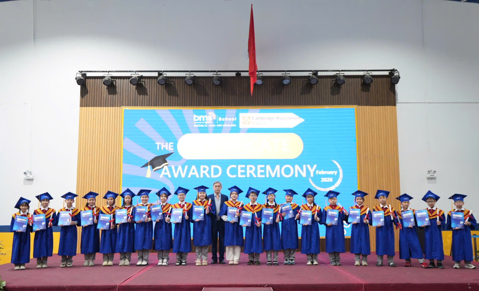 Học sinh khối 4, 5 BMS Hưng Yên ghi dấu ấn tại Kỳ thi Cambridge 2025