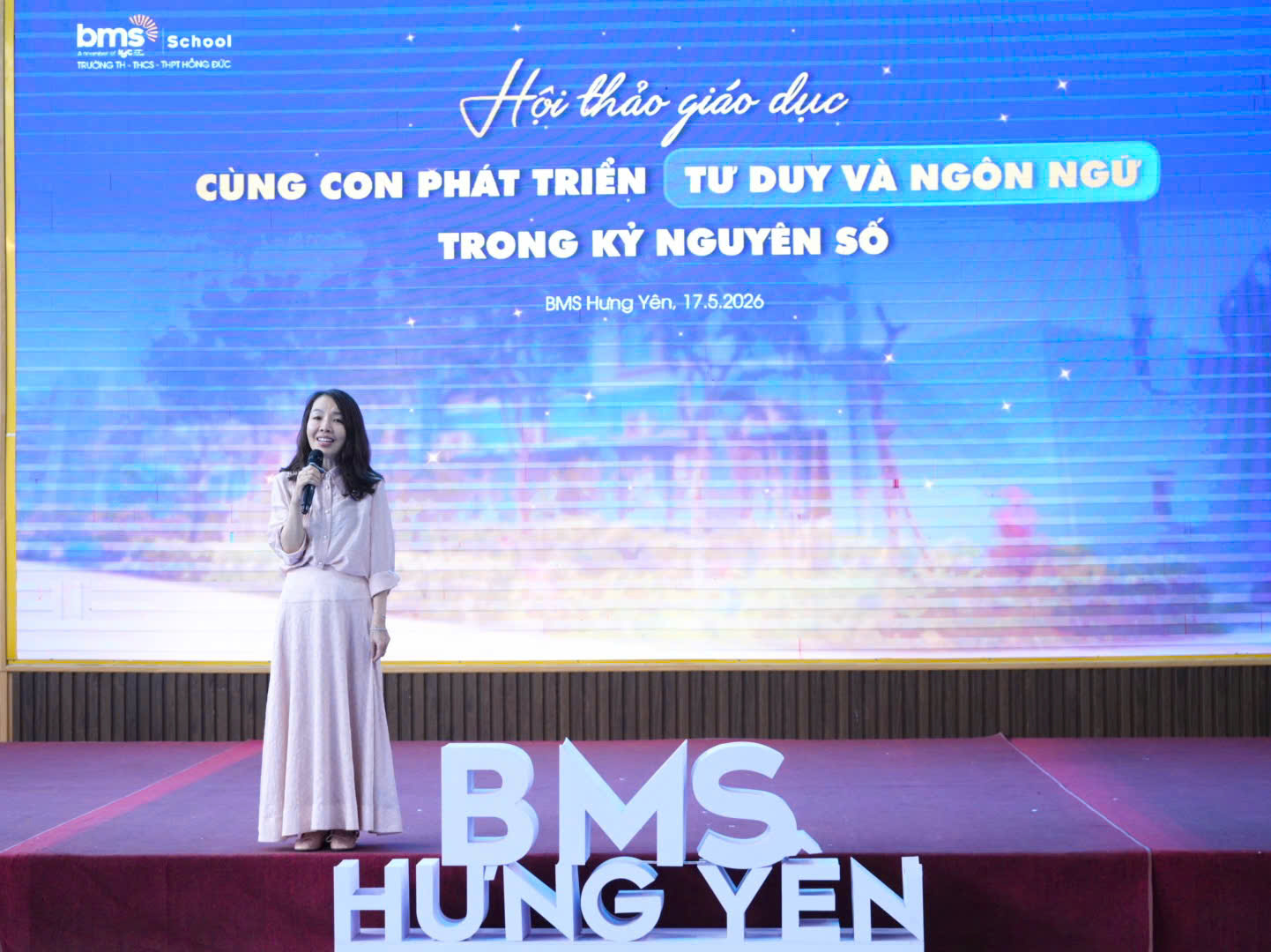 BMS Hưng Yên đồng hành cùng Cha mẹ phát triển tư duy và ngôn ngữ cho con trong kỷ nguyên số