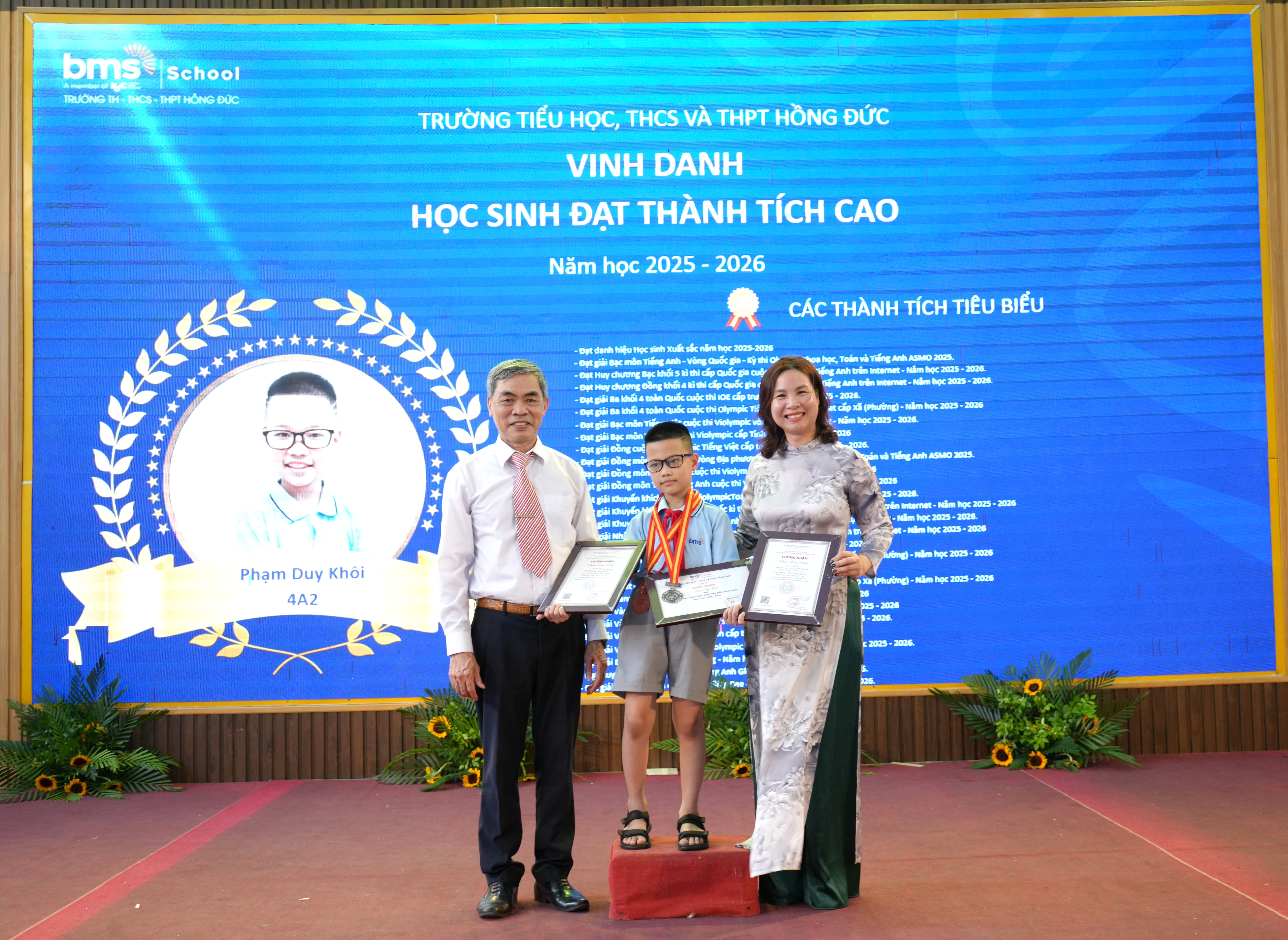 "Ready to give – Ready to grow": BMS Hưng Yên khép lại năm học 2025 – 2026 rực rỡ thành tích, trọn vẹn cảm xúc