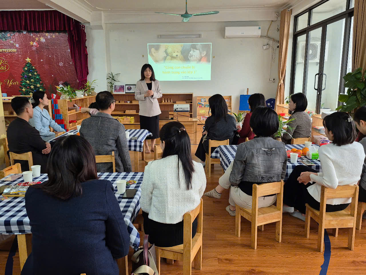 CAFÉ CÙNG PHỤ HUYNH HAPPY MONTESSORI: "HÀNH TRANG CHO CON VÀO LỚP 1"